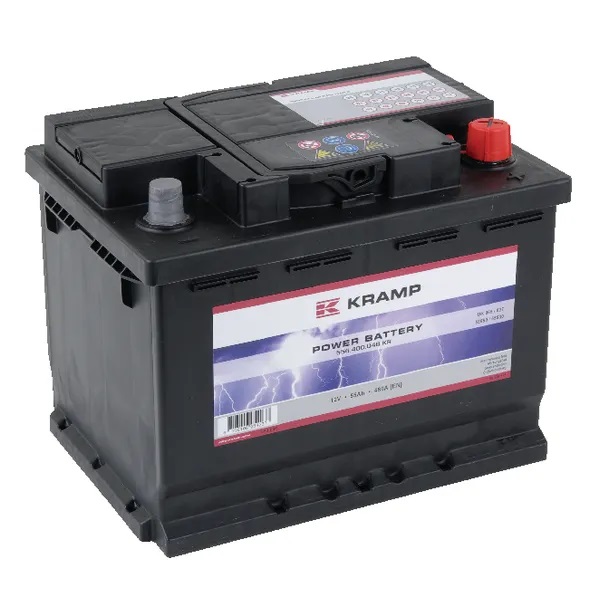 Batteri Kramp 12V 55Ah 480A - Startbatterier - 8716106054237 - 1
