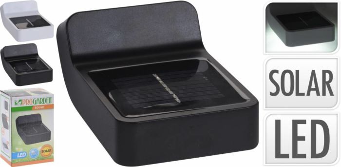 Solcellsdriven LED-vägglampa - Stämningsbelysning - 8719202468267 - 1