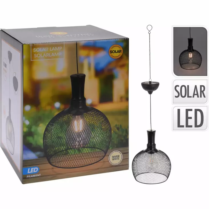 Solcellshänglampa - Stämningsbelysning - 8719987482557 - 1