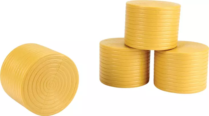 Bruder rundbalar 4 st/fp - Bruder arbetsmaskinsleksaker - 4001702023447 - 1