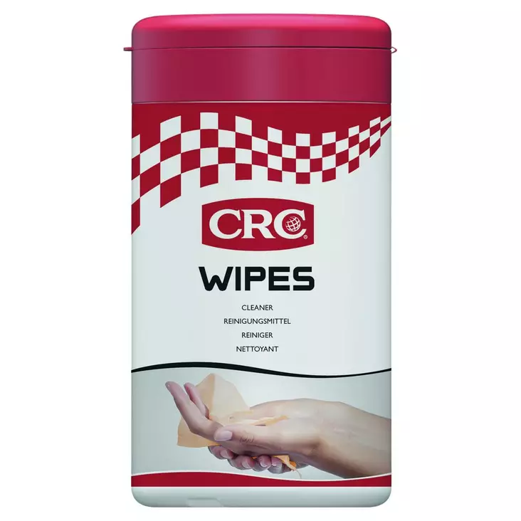CRC Wipes Rengöringsduk 50 st/förpackning - Bilkemikalier - 5412386066207 - 1