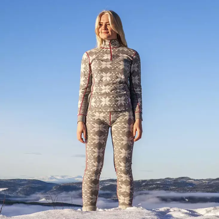 Dovrefjell Traditional dam merinoullbyxor - Friluftskläder - 7071217033917 - 1