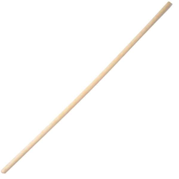 Borstehandtag trä 24 mm 135 cm - Borstar, trähandtag - 4742076000497 - 1