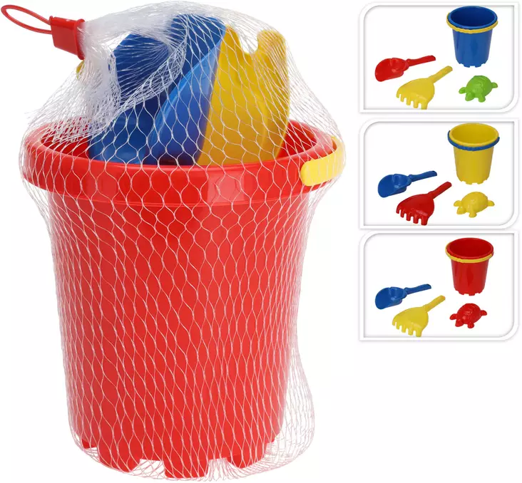 Sandleksaksset 4-delar - Sommarleksaker - 8720573463867 - 1