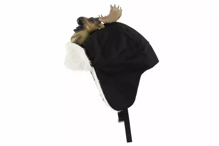 Älg vintermössa svart - Friluftskläder - 6410416211367 - 1