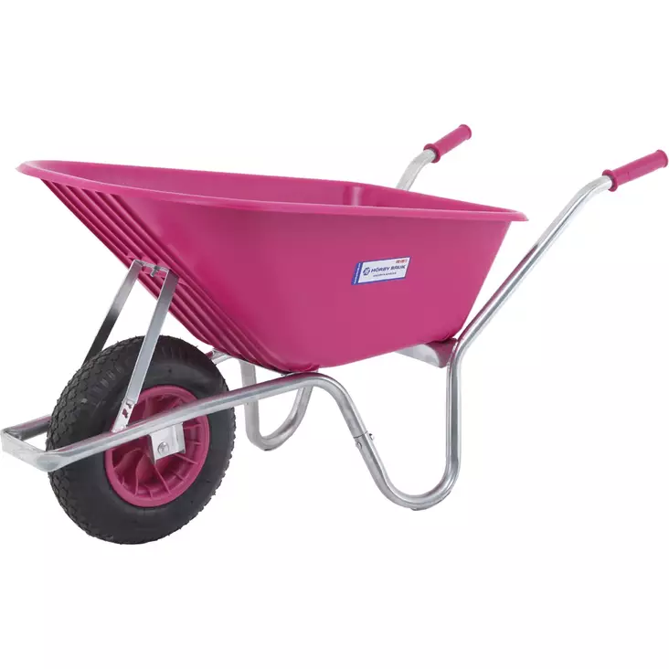 Hörby Bruk skottkärra rosa 100 liter - Vagnar, hjul - 7318890013097 - 1