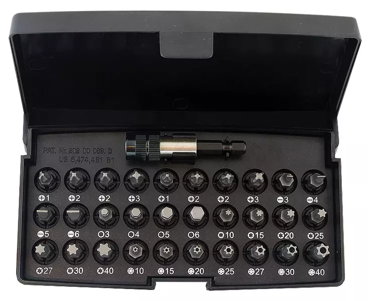 Bitset 31-dela - Skruvbits och -satser - 795609332637 - 1