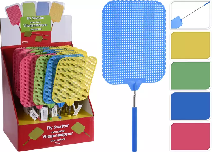 Flugfångare XL med teleskophandtag - Flugbekämpning - 8719987469527 - 1