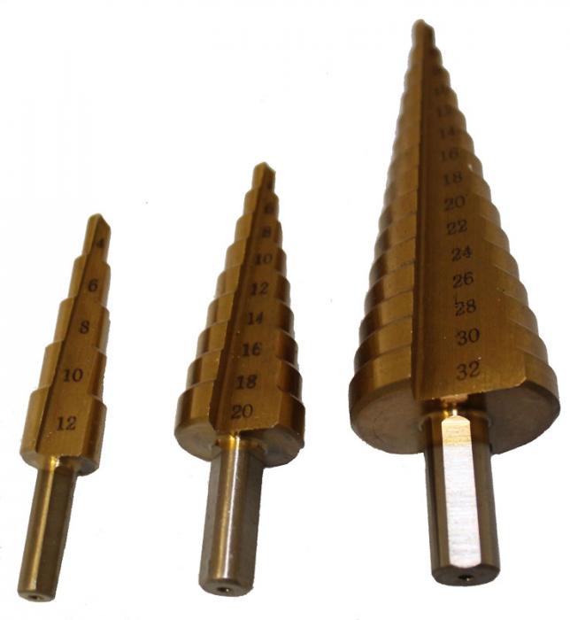 Kona borrsats 3-delar - Hålsågar - 6430032156507 - 1