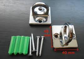 Seilhook väggkoppling 2 st/fp - Repar, repen - 6416096200677 - 1