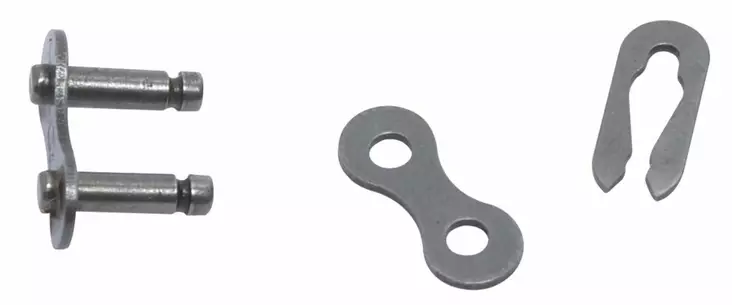 Anslutningslänk med klipp 6 x 2,8 mm (04B-1) - Rullkedjor - 5700030417377 - 1