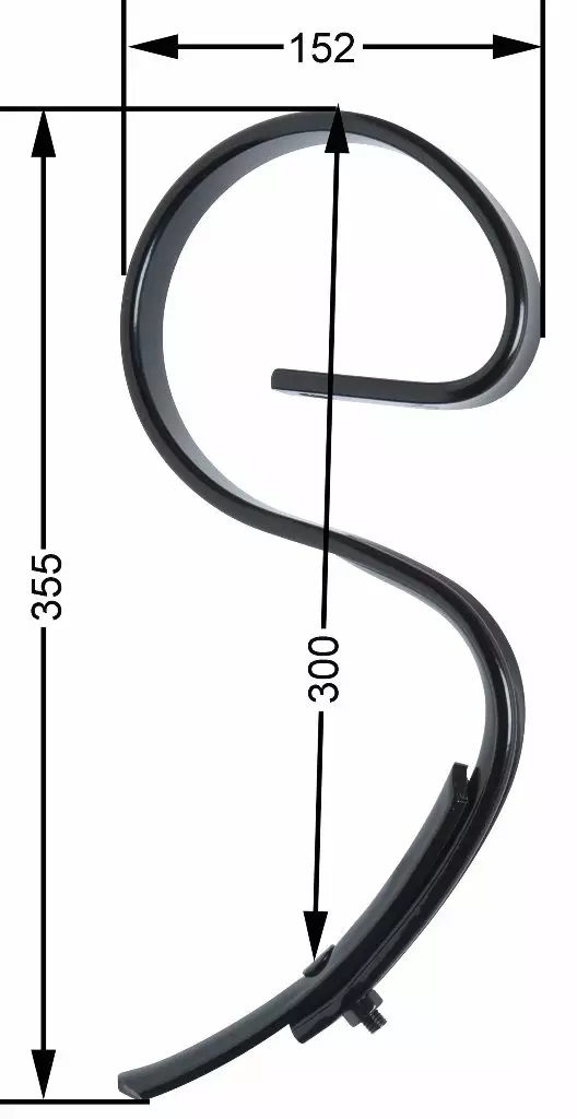 Mini S-spets 25 x 8 mm - Jordbearbetningstillbehör - 5700032573927 - 1