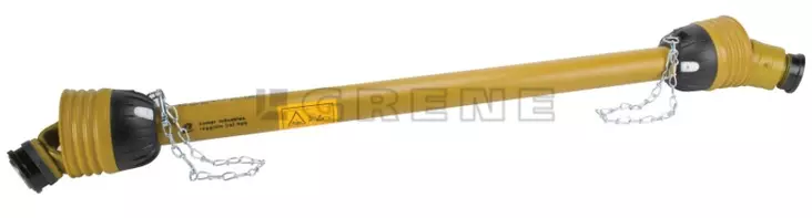 Kardankoppling Comer T40 141 cm, med högergående frikoppling - Kardanaxlar med frihjulsnav - 8719732424467 - 1