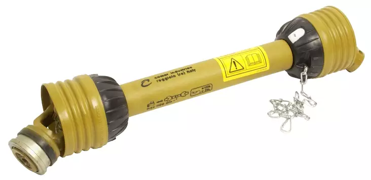 Drivaxel Comer T60 101 cm, 1400 Nm med högergående platt-/frikopplingsbrytare - Kardanaxlar med frihjulsnav - 5700035587747 - 1