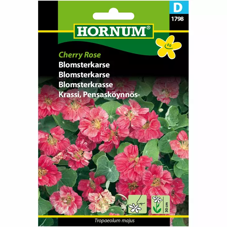 Klätterkrasse ´Cherry Rose´ - Frön och sättpotatisar. - 5708787017987 - 1