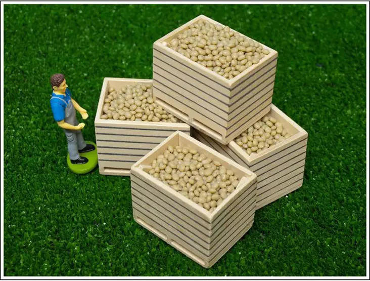 Potatislåda 6 st/fp - Andra lantbruks- och arbetsmaskinsleksaker - 8713219262337 - 1