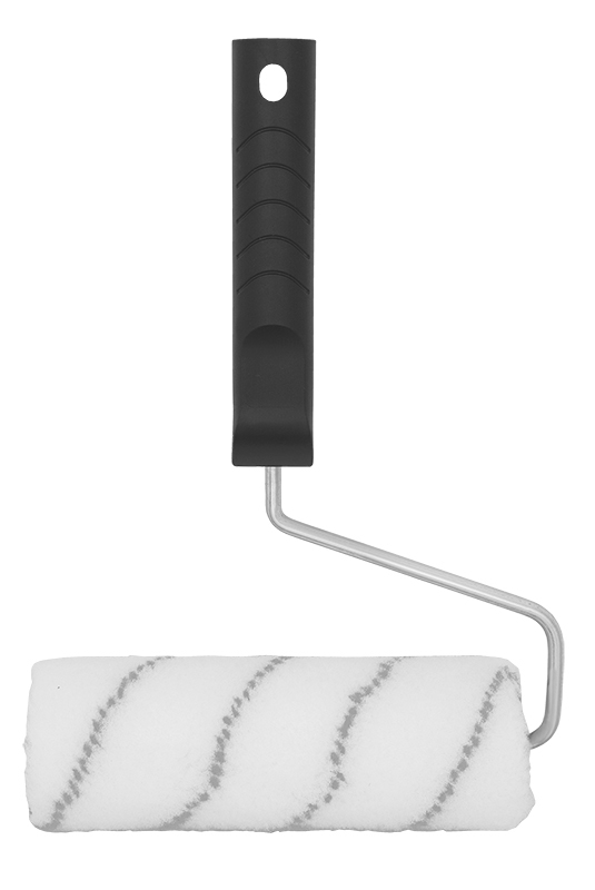 Roller med handtag grå rand 6mm/180mm - Målningsverktyg - 4013307534327 - 1