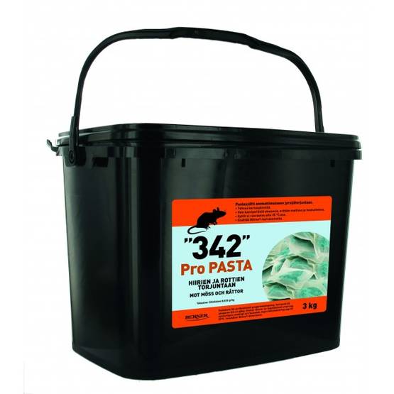 Pro pastabete för möss och råttor 3 kg - Bekämpning av gnagare - 6414505045697 - 1