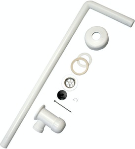 Perfekt vit dragkedja - Avlopp och vattenlås - 6413820800257 - 1