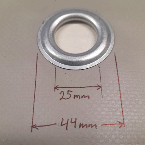 Ögla 25 mm 25 st/förpackning - Överdrag, presenningar - 8719493903737 - 2