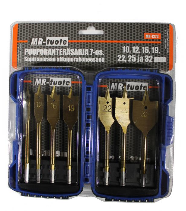 Träborrset 7-delar - Träborrarsats - 6430013067327 - 1