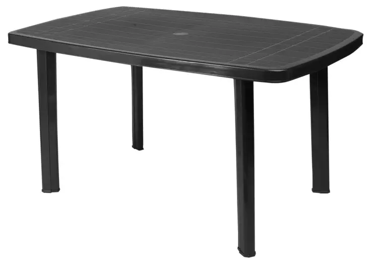 Trädgårdsbord grå 137x85x72cm - Trädgårdsmöbler - 8009271609907 - 1