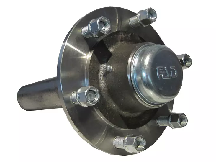Hjulnav, FAD, 2500 kg, 6-160-205, 60 x 60, 350 mm, M18 x 1.5 - Släpvagnstillbehör - 5700036603347 - 1