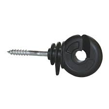 Rengastång, med metallkärna, träskruv, 25 stycken - Isolatorer - 4018653087527 - 1