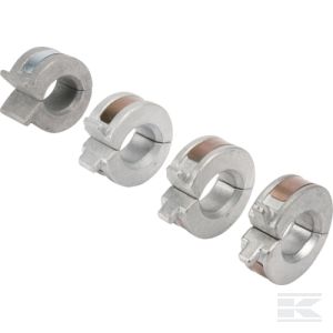 Cylindrisk stötdämpare set 30-38 mm - Hydraulik - 750001000997 - 1