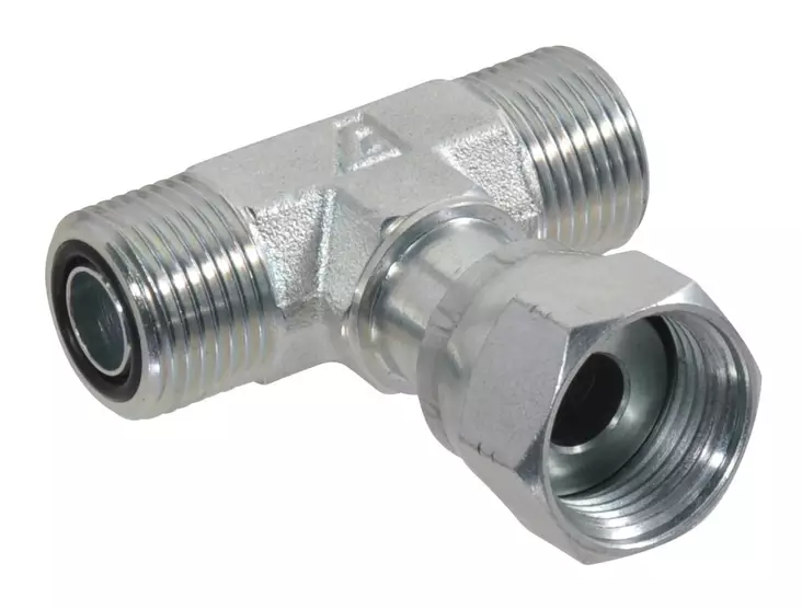 T-stycke 11/16" ORFS hane/hane/hona - Hydraulik - 8719593138237 - 1