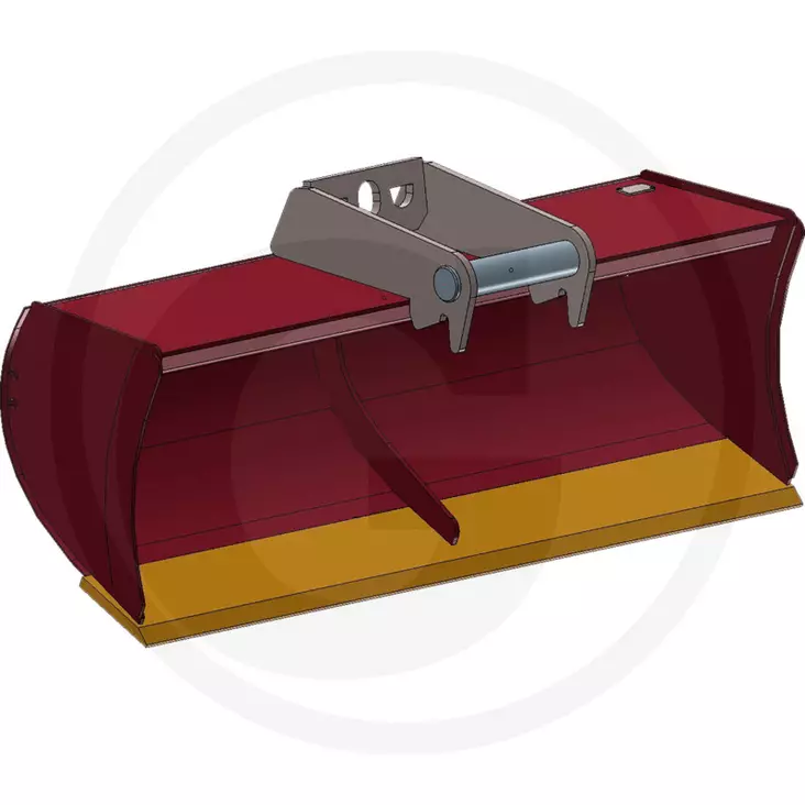 Utjämningsskopa 3,8-5,5 t för grävmaskiner med MS03-fäste - Skopor och tillbehör - gr00000000407 - 1