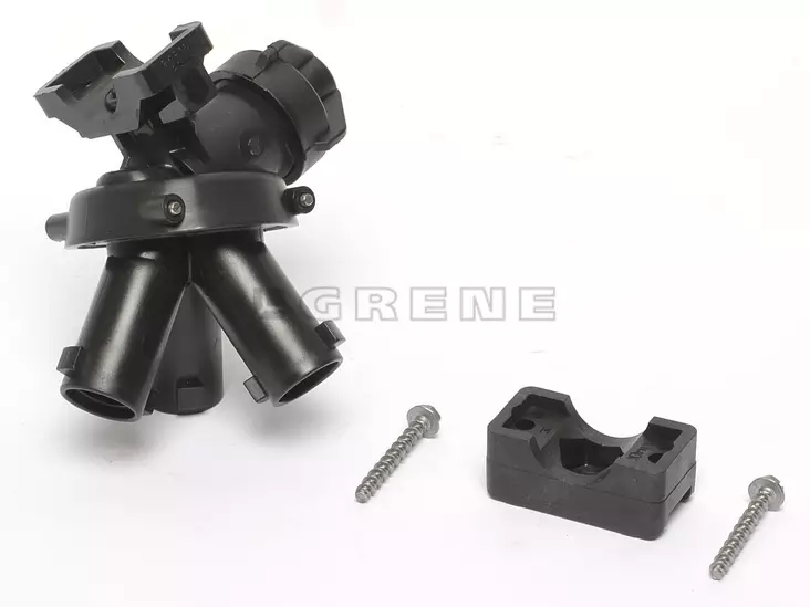 TeeJet Triplet munstyckshuvud, för 20 mm rör - Spruttillbehör - 8719493239867 - 1