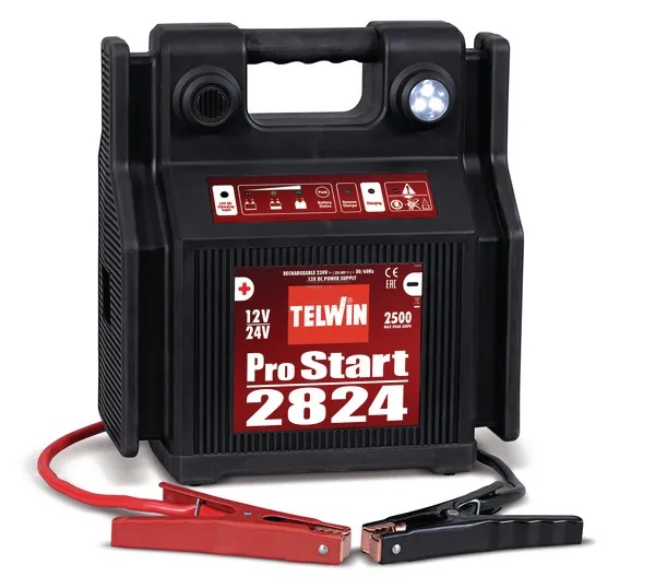 Telwin Pro Start 2824 startbooster - Invertrar, laddare - 8004897837567 - 1