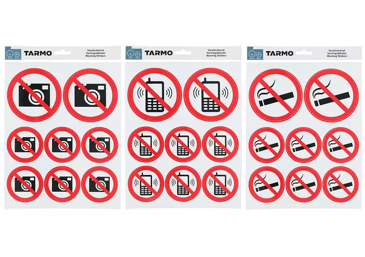 Varningstikettssortiment - Tejper - 6410413162617 - 1