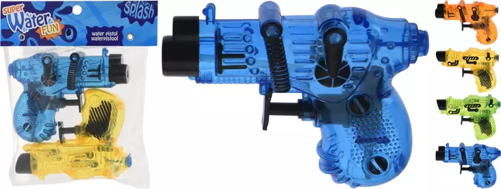 Vattenpistol 10 cm 2 st/fp - Sommarleksaker - 8719202541977 - 1