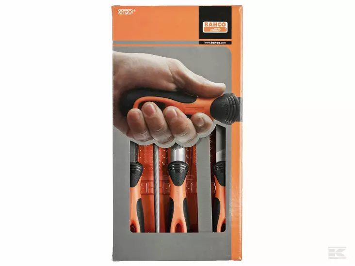 Filset Sandvik Bahco 5-delar - Slipmaterial - 7311518141127 - 1