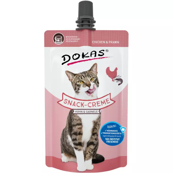 Dokas kattgodis pasta kyckling&räka 90g - Hundmat - 4251276202377 - 1