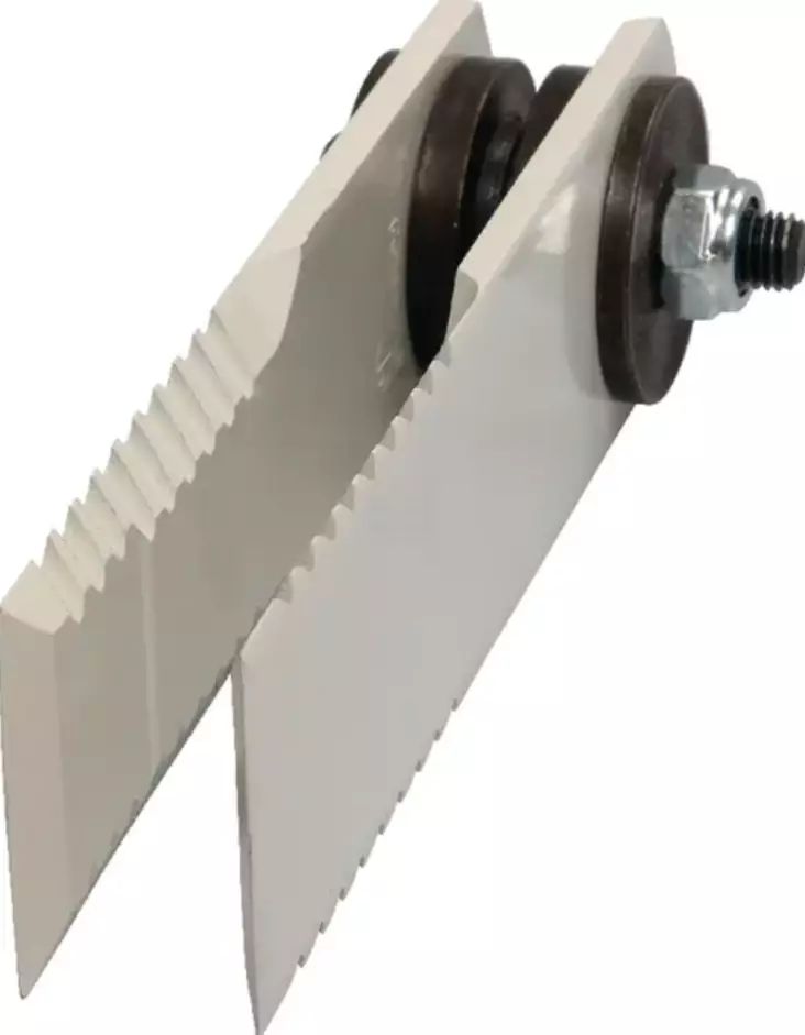 Rasspe skärståls serie raka blad (P) - Strimlare - 53397 - 1