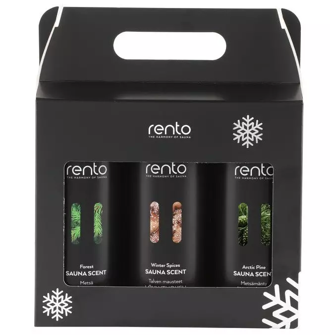Bastudoft presentförpackning 3 x 400 ml - Bastudofter, bastuhonungar - 6410416596037 - 1