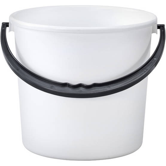 Orthex plastbucket 10 liter vit - Hinkar, fat - 6411760315107 - 1