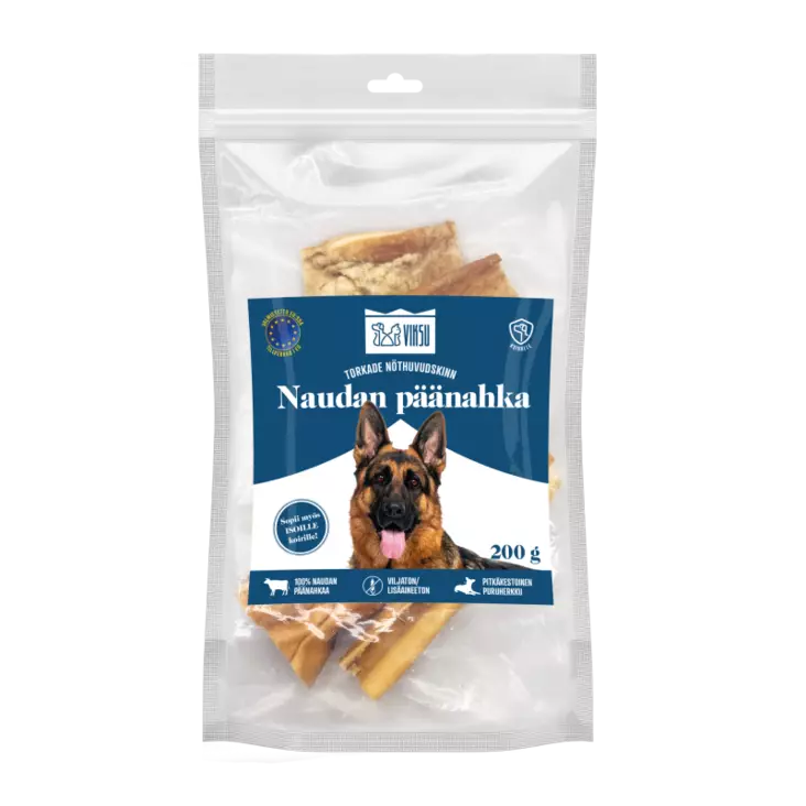 Viksu nöthud för hundar 200g - Hundmat - 6417783186267 - 1