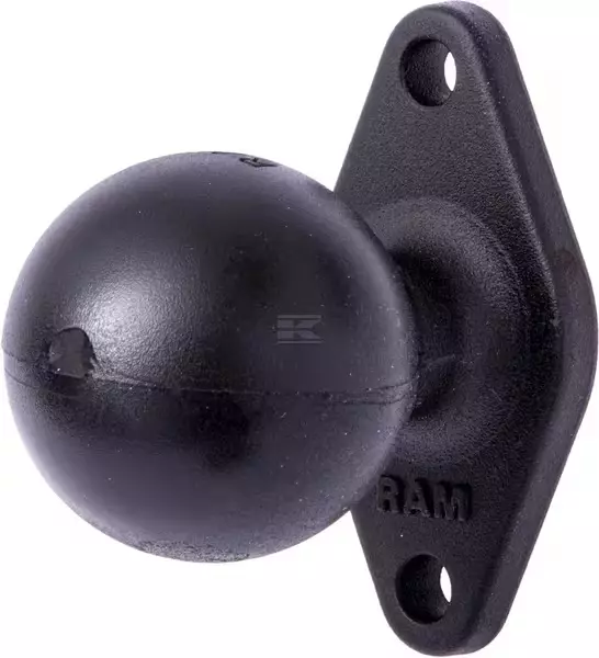 RAM planfäste, oval bas, 1,5" kula - Andra traktortillbehör - 8719593845517 - 1