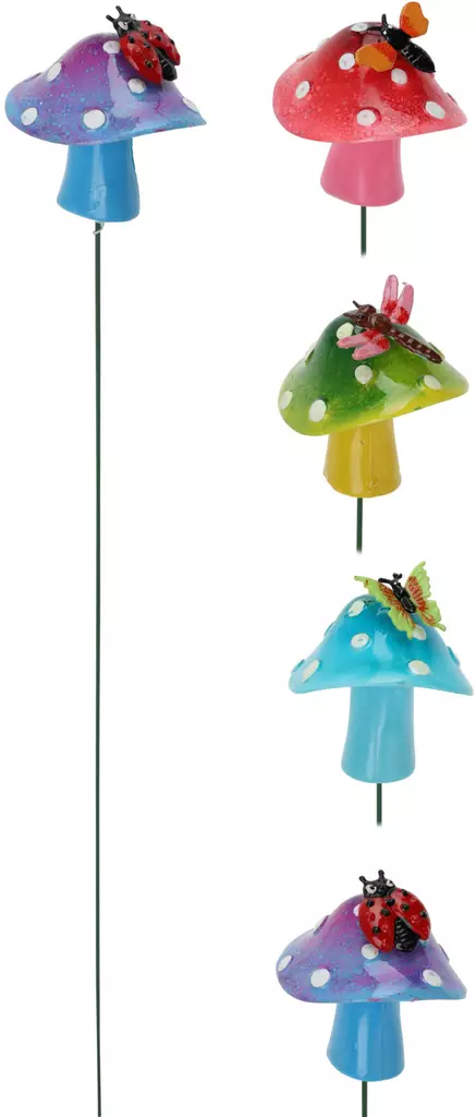 Trädgårdsdekor Svamp - Trädgårdsskulpturer, dekorationer - 8720573984997 - 1