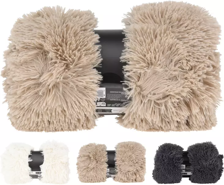 Mjuk och mysig pläd 150x120 cm - Andra egenvårdsprodukter - 8721037129367 - 1