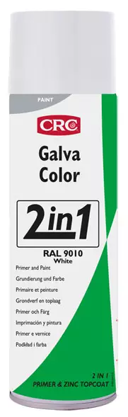 GALVACOLOR vit sprayfärg 500ml - Sprayfärger - 5412386007897 - 1