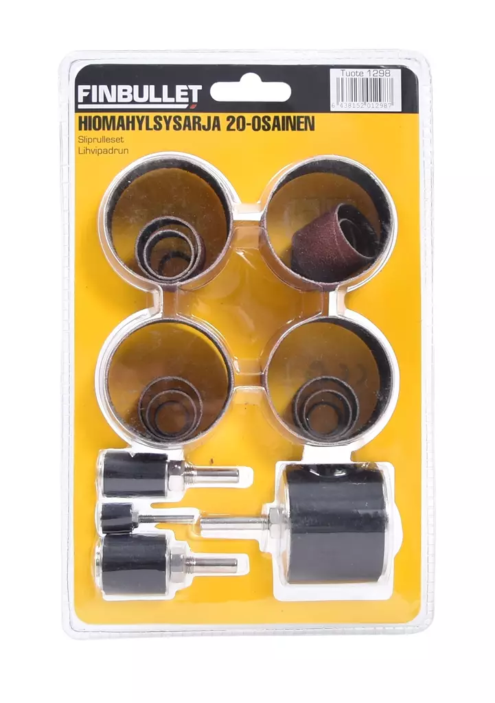 Sliprulssats 20-delar - Slipmaterial - 6438152012987 - 1