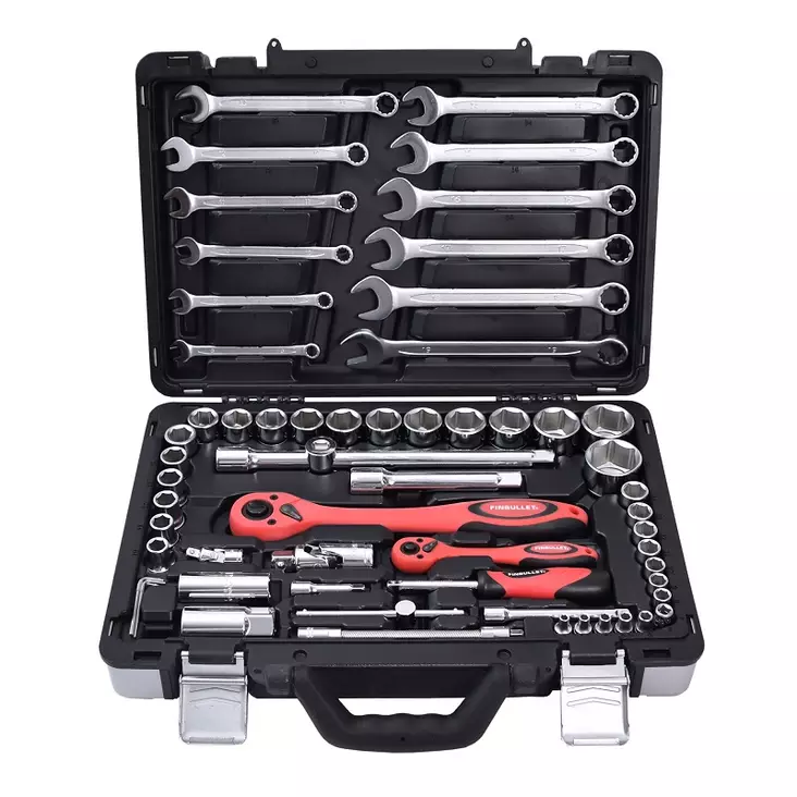 Hylssats 61-delar CrV - Verktygssatser - 6438152016527 - 1