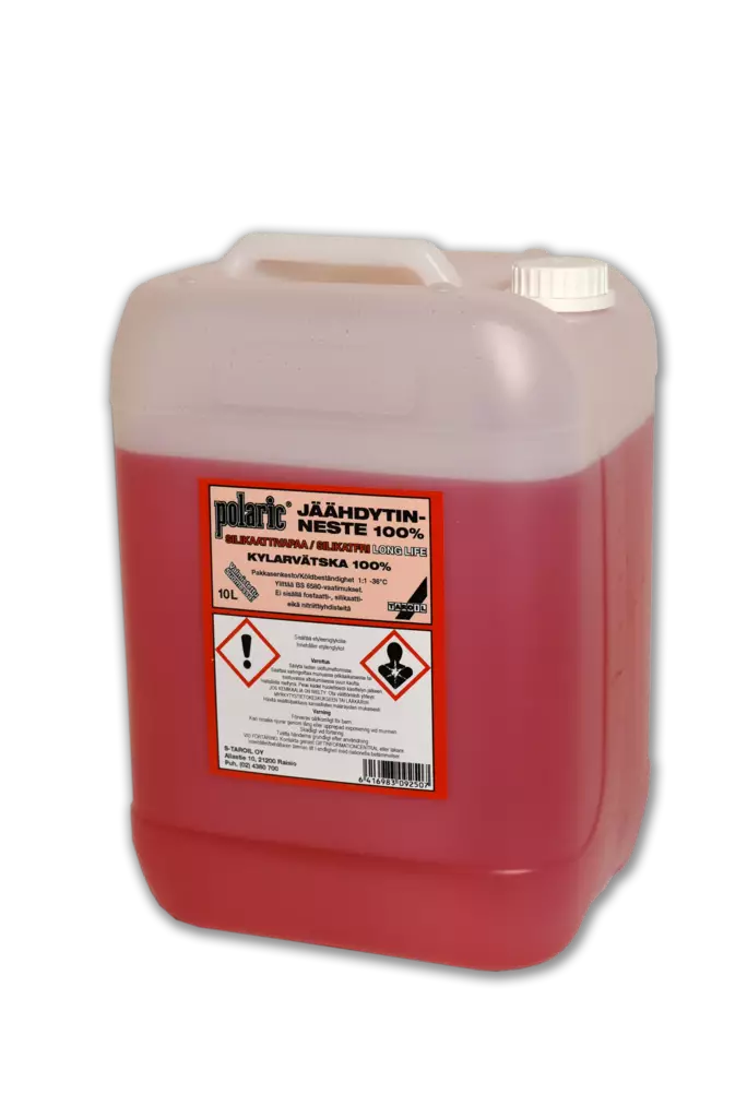 Kylvätska 100% röd 10 liter - Bilkemikalier - 6416983092507 - 1