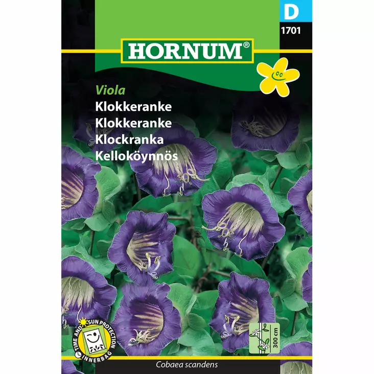 Klockrankan 'Viola' - Frön och sättpotatisar. - 5708787017017 - 1