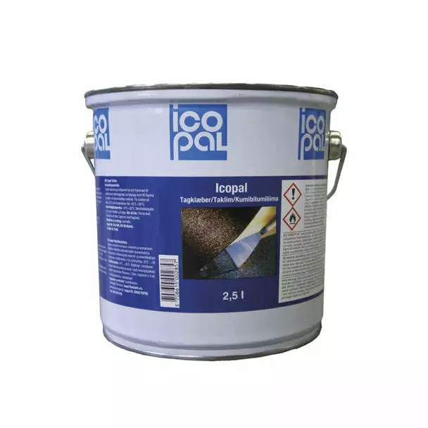 Gummibitumenlim Icopal 2,5l - Limprodukter - 5708615002857 - 1